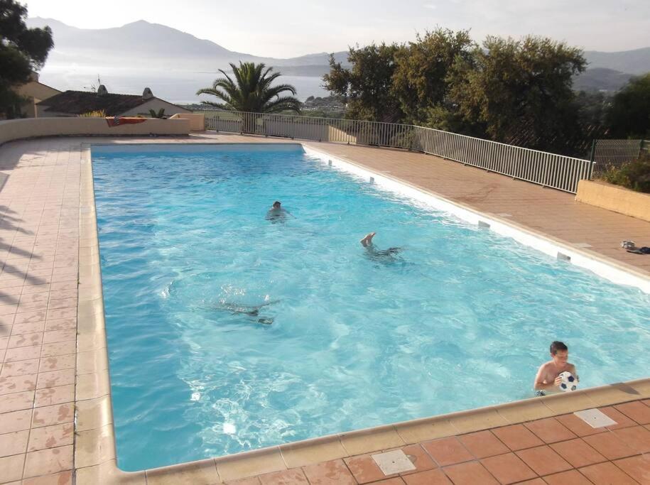 Appart 5 Personnes A Porticcio Avec 2 Piscines Materiel Enfant ,Bebe Clim Esterno foto